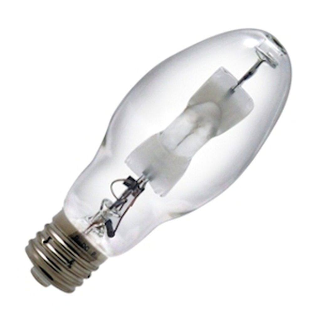 175 watt ED17 Medium Screw Base 4000K Cool White Clear Metal Halide 1