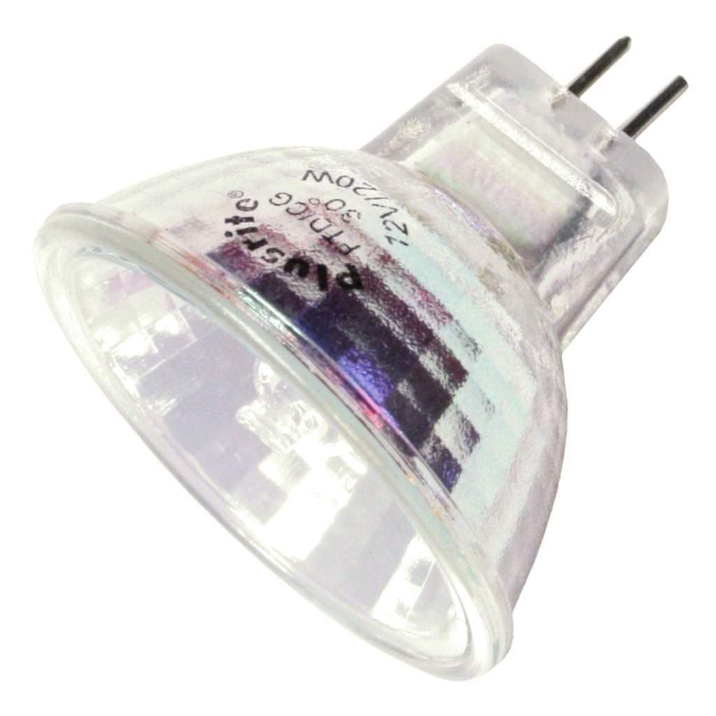 20 watt 12 volt MR11 Bi-Pin Base 2950K Warm White Narrow Flood #FTD 1
