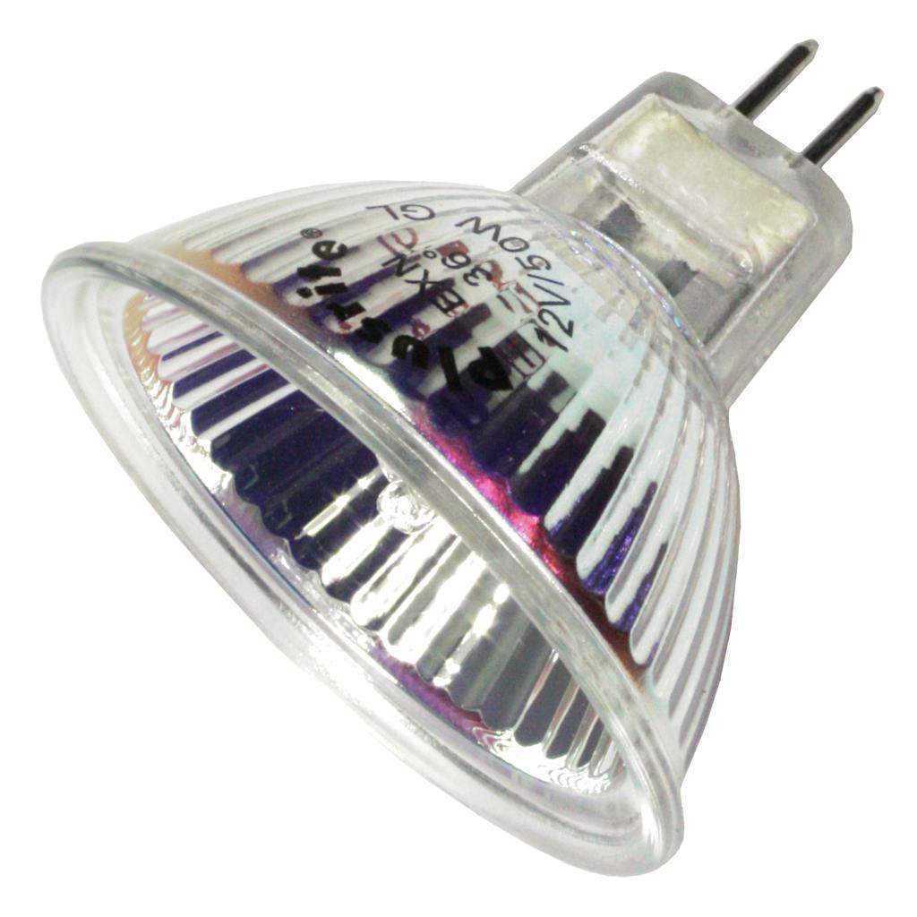 50 watt 12 volt MR16 Bi-Pin Base 3000K Natural White Flood #EXN 1