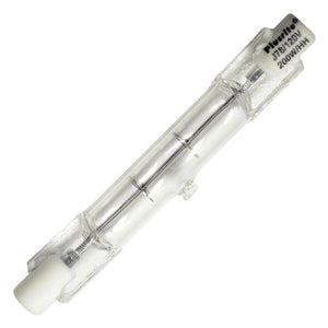 200 watt 120 volt T3 Recessed Single Contact Base 2850K Warm White Clear 1