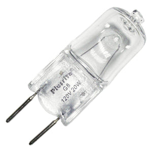 20 watt 120 volt T4 Bi-Pin Base 2850K Warm White 1