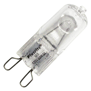 60 watt 120 volt T4 Bi-Pin Base 2850K Warm White 1