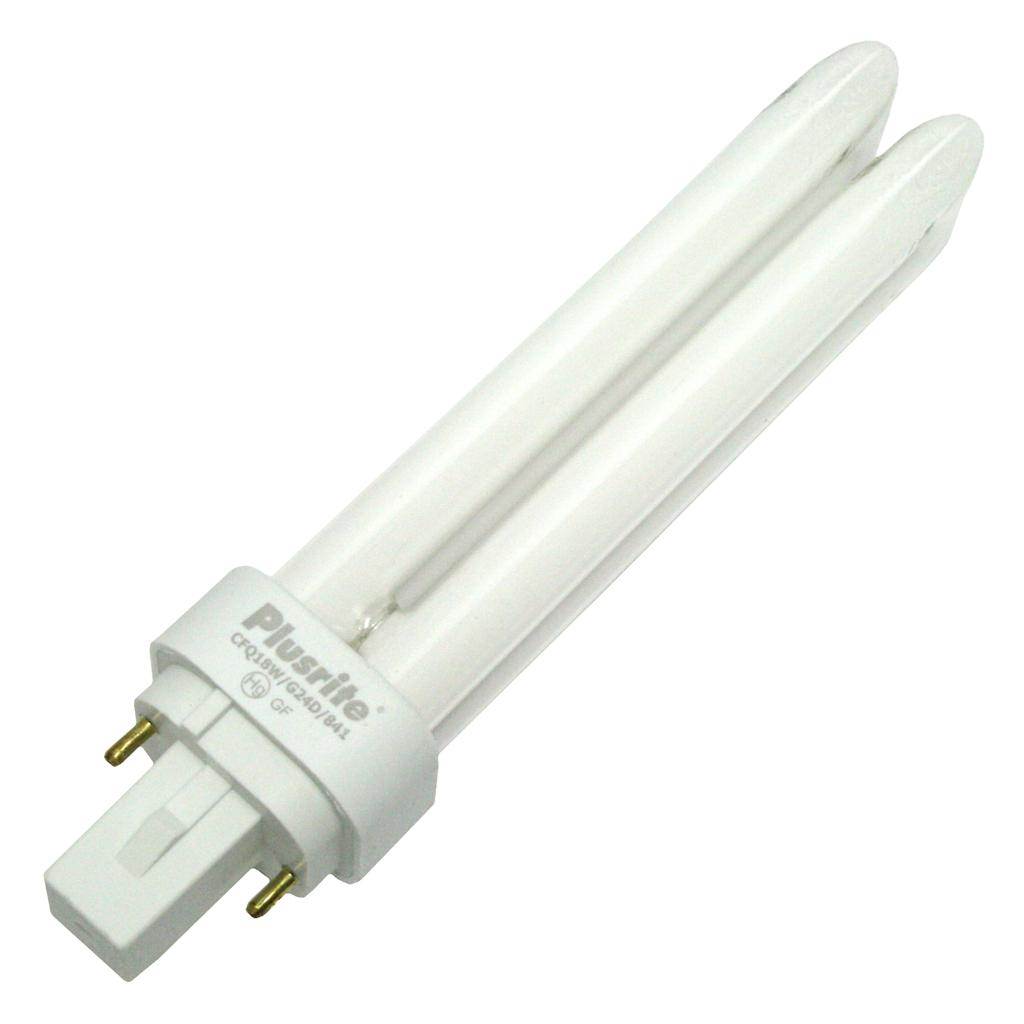 18 watt T4 2-Pin Base 4100K Cool White CFL 1