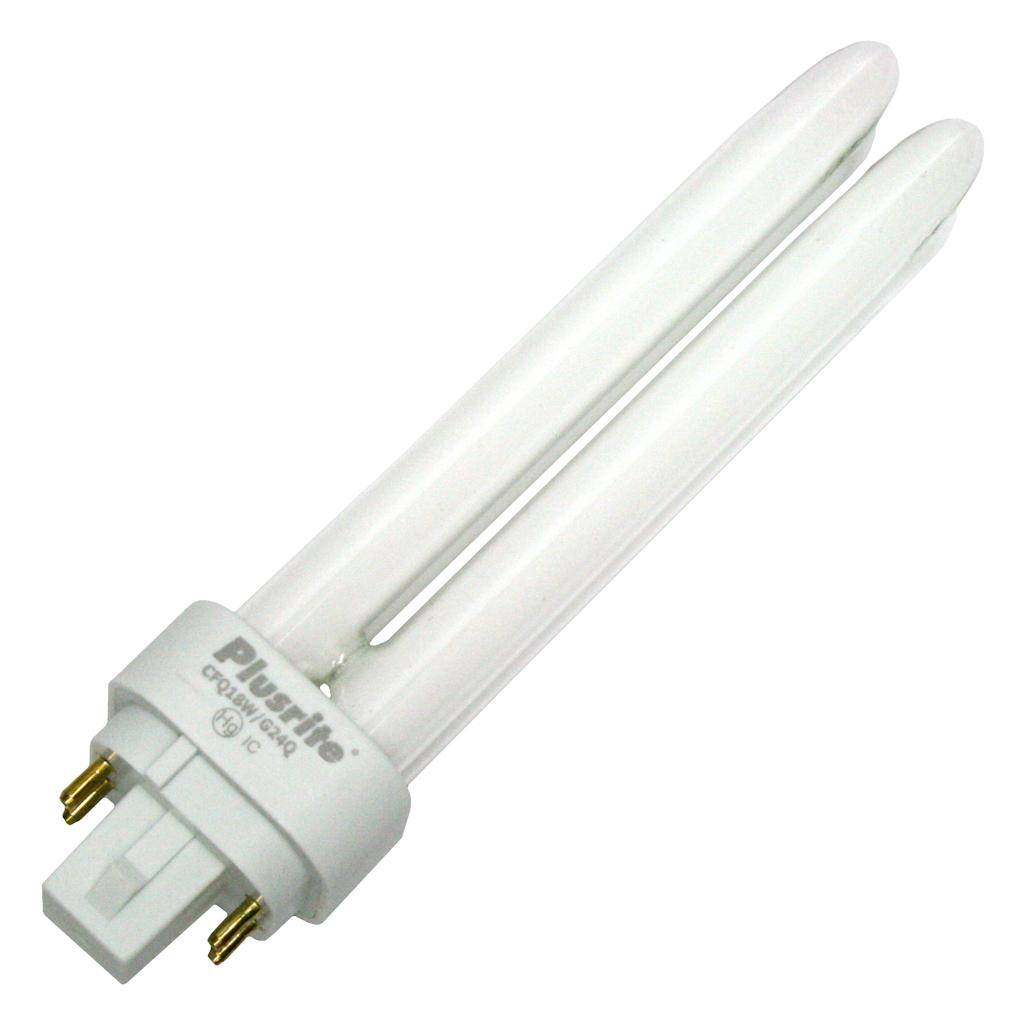 18 watt T4 4-Pin Base 2700K Warm White Dimmable CFL 1