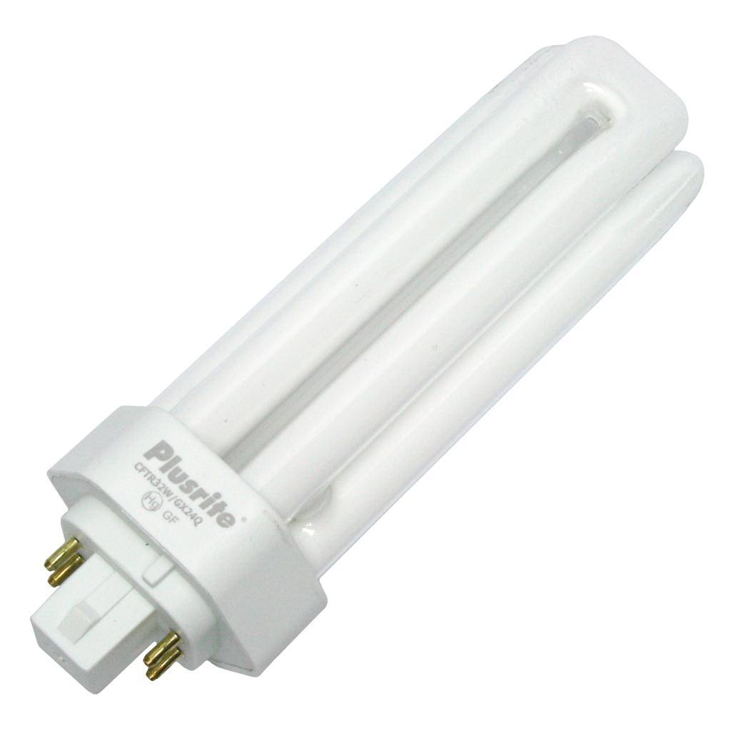 32 watt T4 4-Pin Base 3500K Natural White Dimmable CFL 1