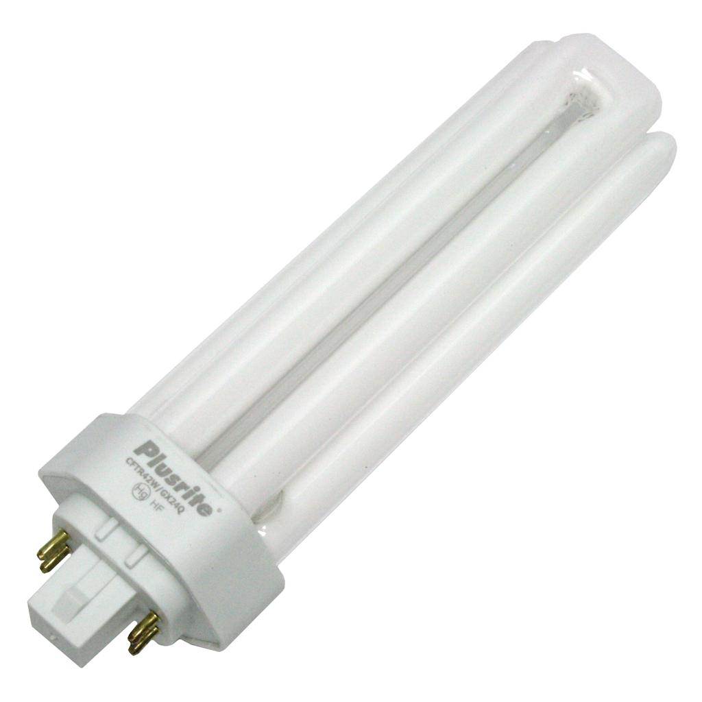 42 watt T4 4-Pin Base 3500K Natural White Dimmable CFL 1