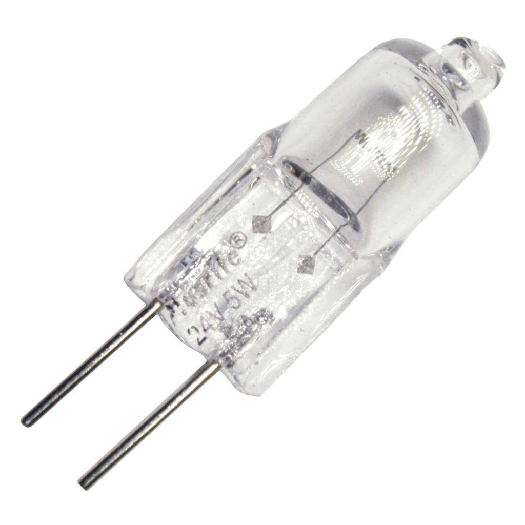 5 watt 24 volt T3 Bi-Pin Base 2850K Warm White Xenon 1