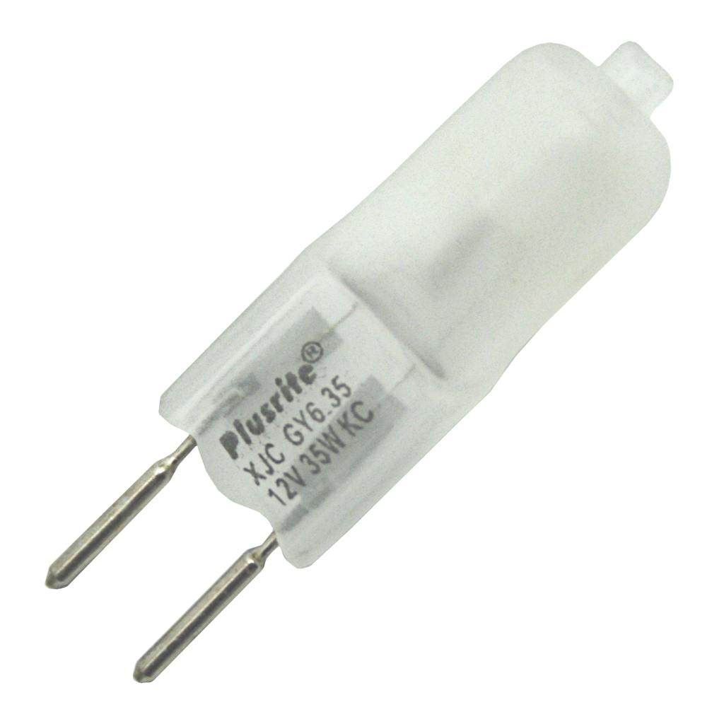 35 watt 12 volt T3 Bi-Pin Base 3850K Frosted Xenon 1
