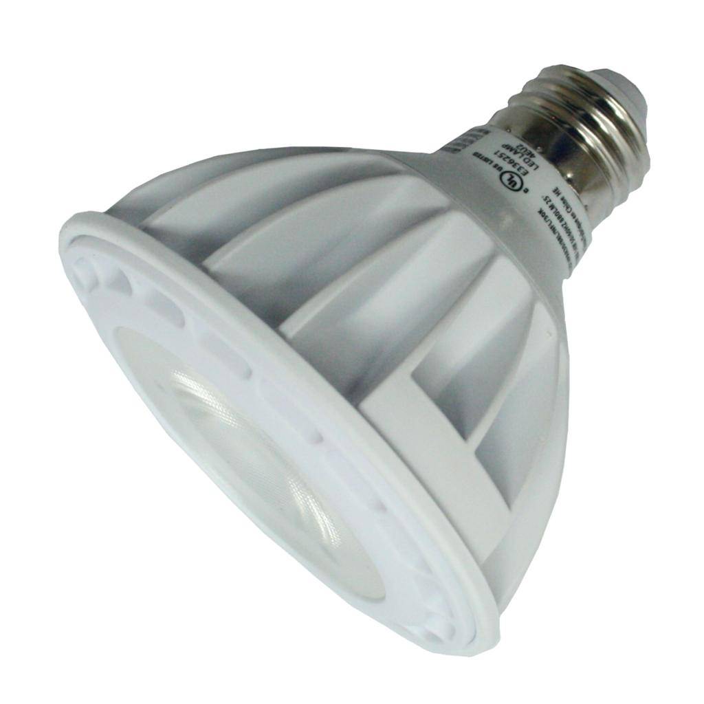 14 watt 120 volt PAR30 Medium Screw Base 5000K Daylight Narrow Flood Dimmable LED 1