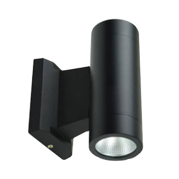 10 watt 120 volt 5000K Black Non-Dimmable LED Outdoor Wall Sconce 1