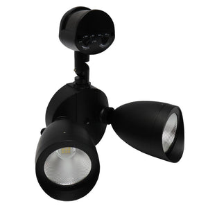 20 watt 120 volt Black 5000K Daylight Non-Dimmable LED Security Light with Motion Sensor 1