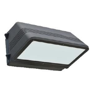 60 watt 120/277 volt 4000K Cool White Bronze LED Wall Pack 1