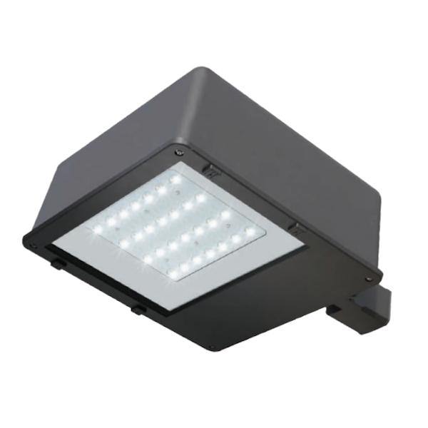 110 watt 120/277 volt 4000K Cool White Bronze Dimmable LED Pole/Ground Mount Area Light 1