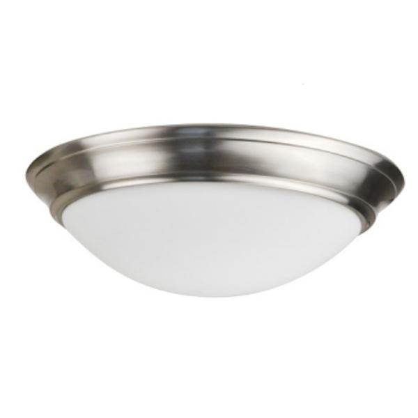 22 watt 120 volt 15" 3000K Natural White Dimmable Flood Flush Mount LED Fixture 1