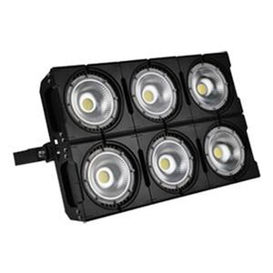 240 watt 120/277 volt 5000K Daylight Black Dimmable Flood LED Light 1
