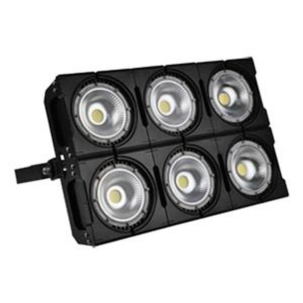 240 watt 120/277 volt 5000K Daylight Black Dimmable Flood LED Light 1