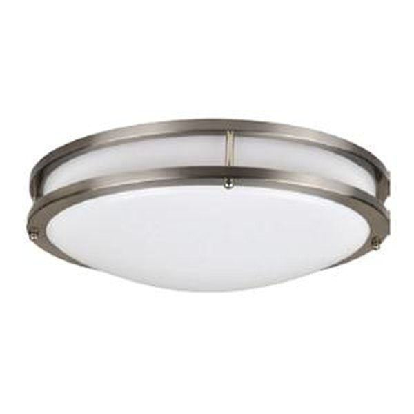 16" 26 watt 120 volt 3000K Natural White Dimmable Flood Flush Mount LED Fixture 1