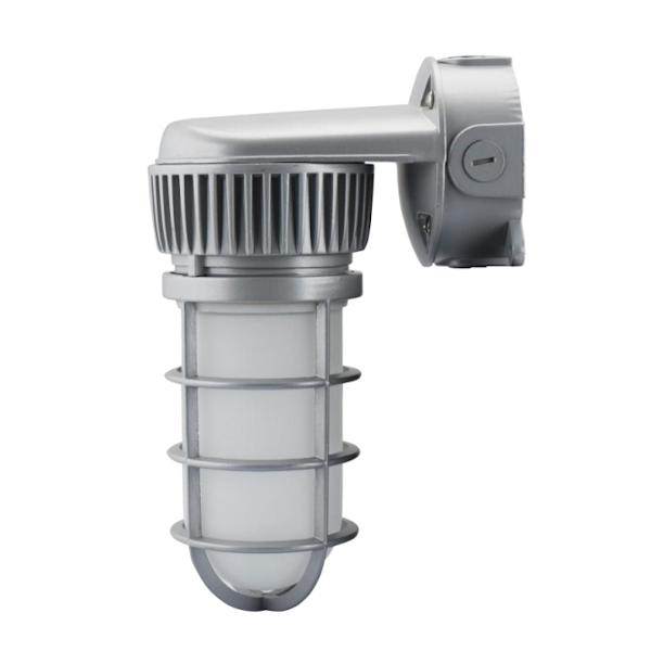 20 watt 120/277 volt 3000K Natural White Wall Mounted LED Vapor Tight Jelly Jar 1