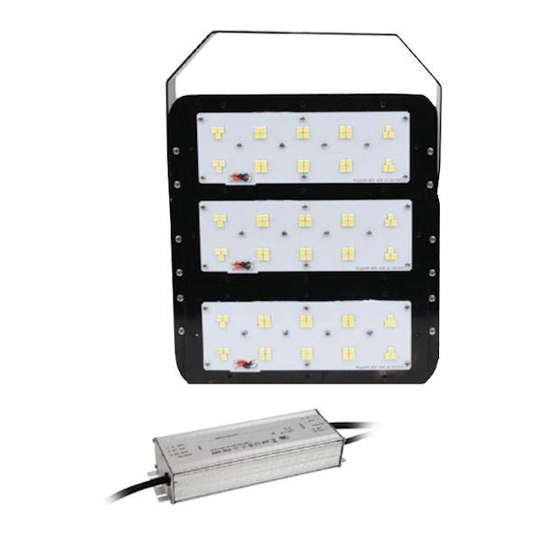 300 watt 120/277 volt Exclusionary Mogul Screw Base 4000K Cool White Dimmable LED Retrofit Kit 1