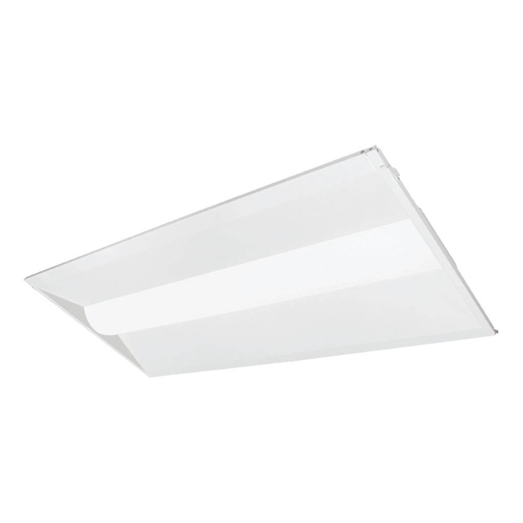 2' x 4' 42 watt 120/277 volt 3500K Neutral White Dimmable LED Troffer 1