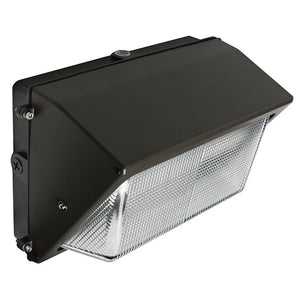 60/80/100 watt 120/277 volt CCT Selectable Dimmable LED Wall Pack with Photocell 1