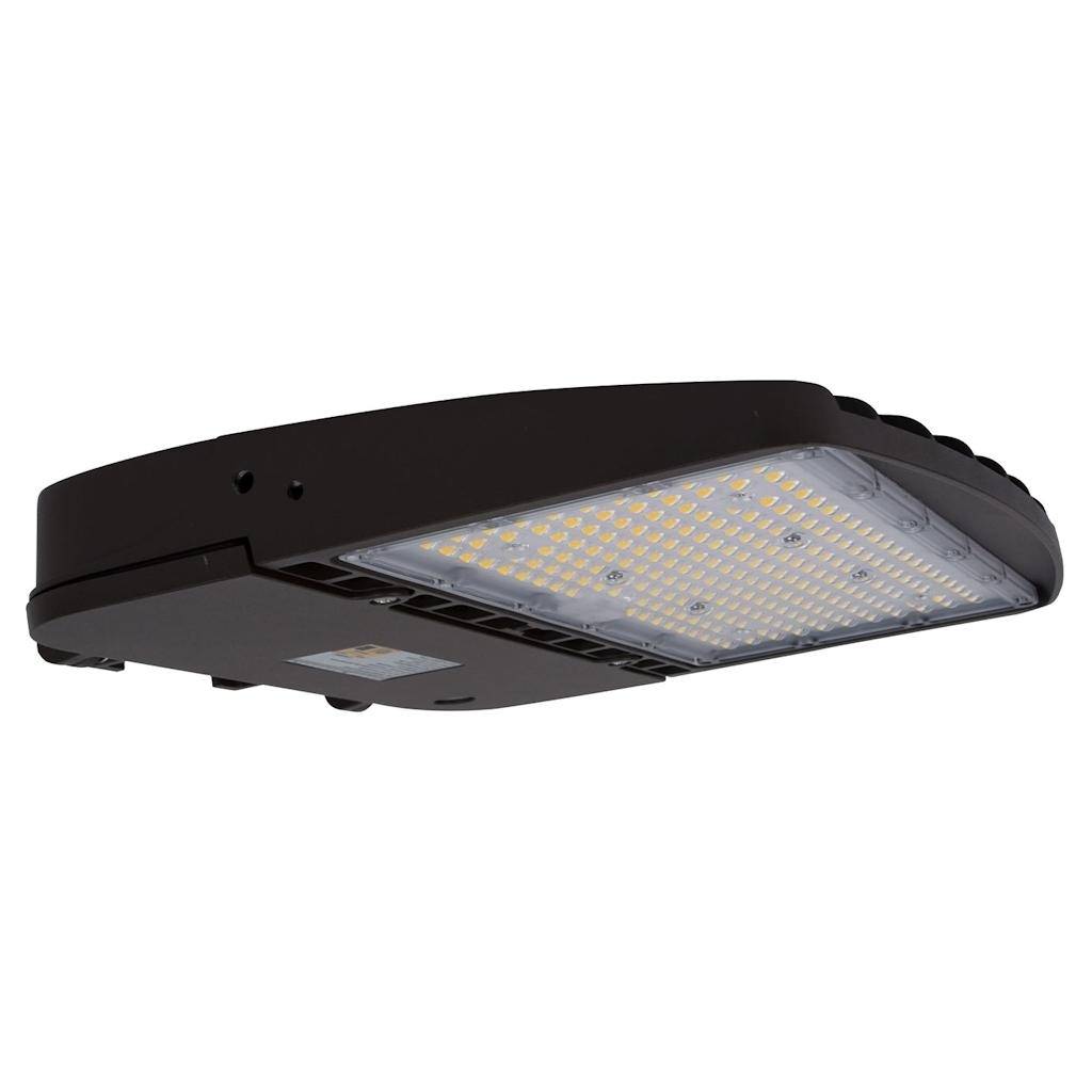 100 watt 120/277 volt 4000K Cool White Bronze Dimmable LED Area Light 1