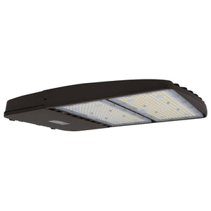 300 watt 277/480 volt 5000K Daylight Bronze Dimmable LED Area Light 1