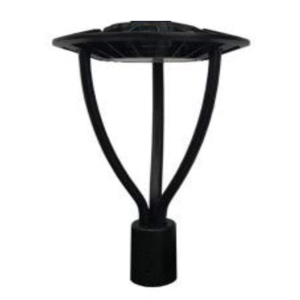 Selectable Wattage 120/277 volt CCT Selectable Bronze Dimmable LED Post Top 1