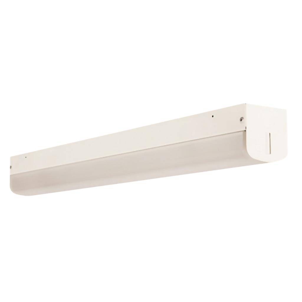 24" 22 watt 120/347 volt CCT Selectable Dimmable LED Strip Light Fixture 1
