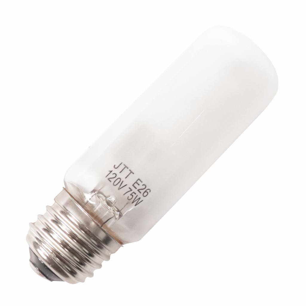 75 watt 120 volt T10  Medium Screw Base Frosted 1