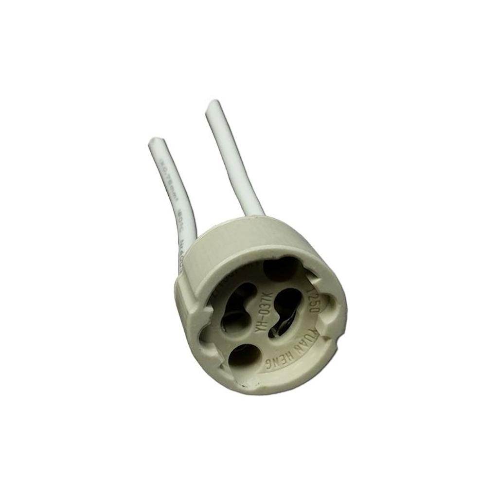 1500 watt 600 volt GX10 Base Socket with 6" Leads 1