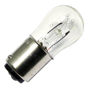 10 watt 120 volt S6 Double Contact Bayonet Base Clear 1
