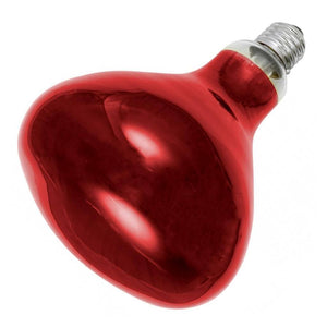 250 watt 120 volt BR40 Medium Screw Base Red 1