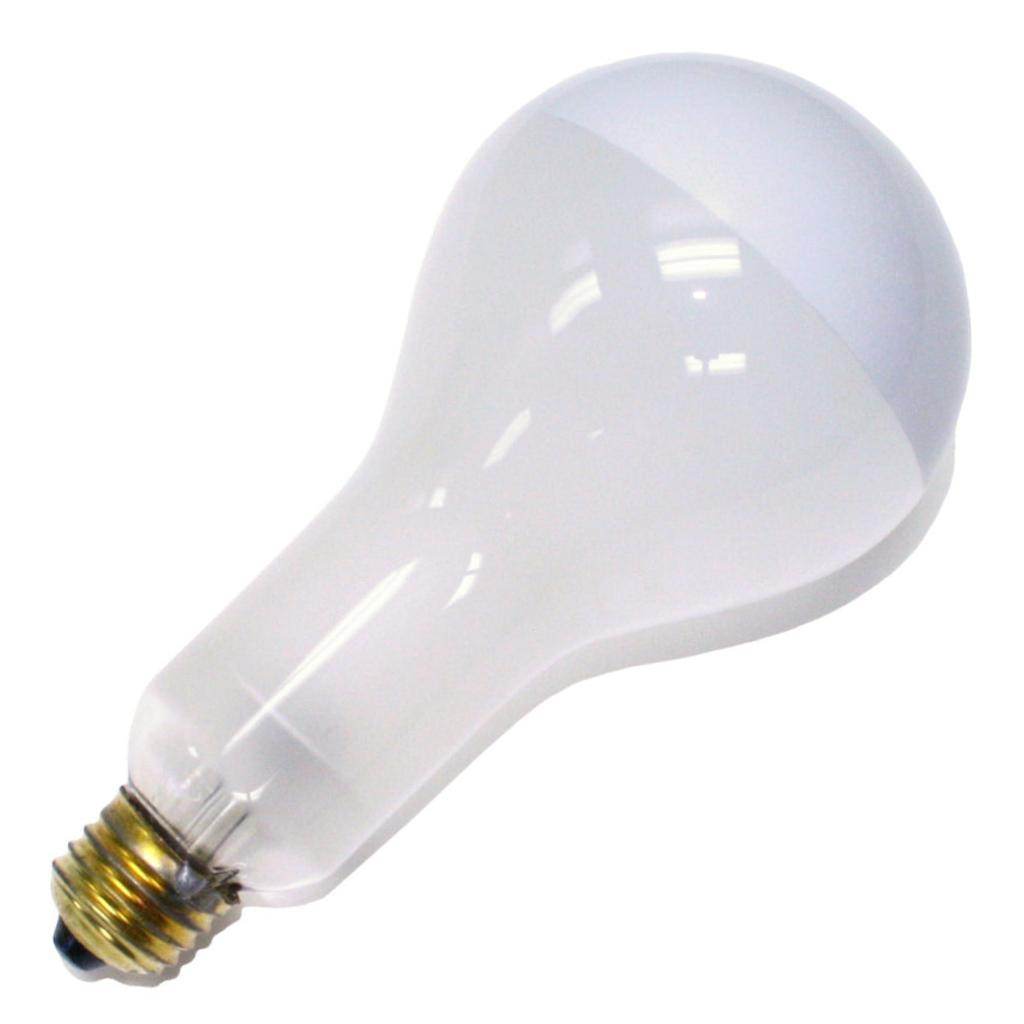 200 watt 130 volt PS30 Medium Screw Base Frosted / Silver 1