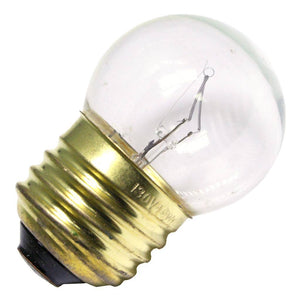 40 watt 130 volt S11 Medium Screw Base Clear 1