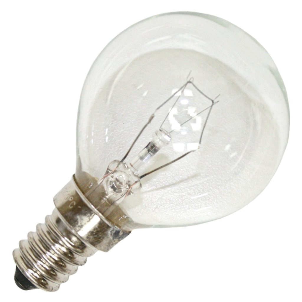 40 watt 220/230 volt G14 European Screw Base Clear 1