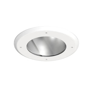 6" Round White Bezel Trim for LED Downlight 1