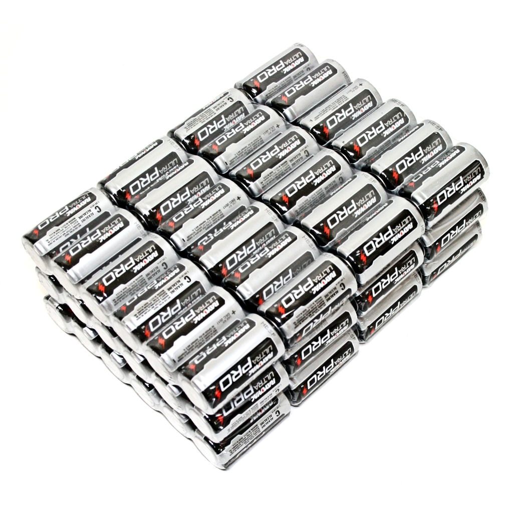 C Cell 1.5 volt Alkaline Battery (72 pack) 1