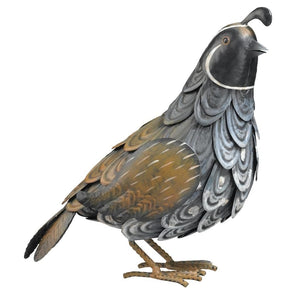 10.5" Quail Home Decor 1
