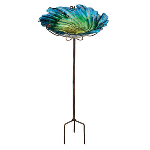 25" Birdbath/Feeder Lawn Stake Garden Ornament 1