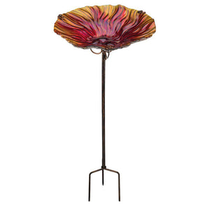 25" Birdbath/Feeder Lawn Stake Garden Ornament 1