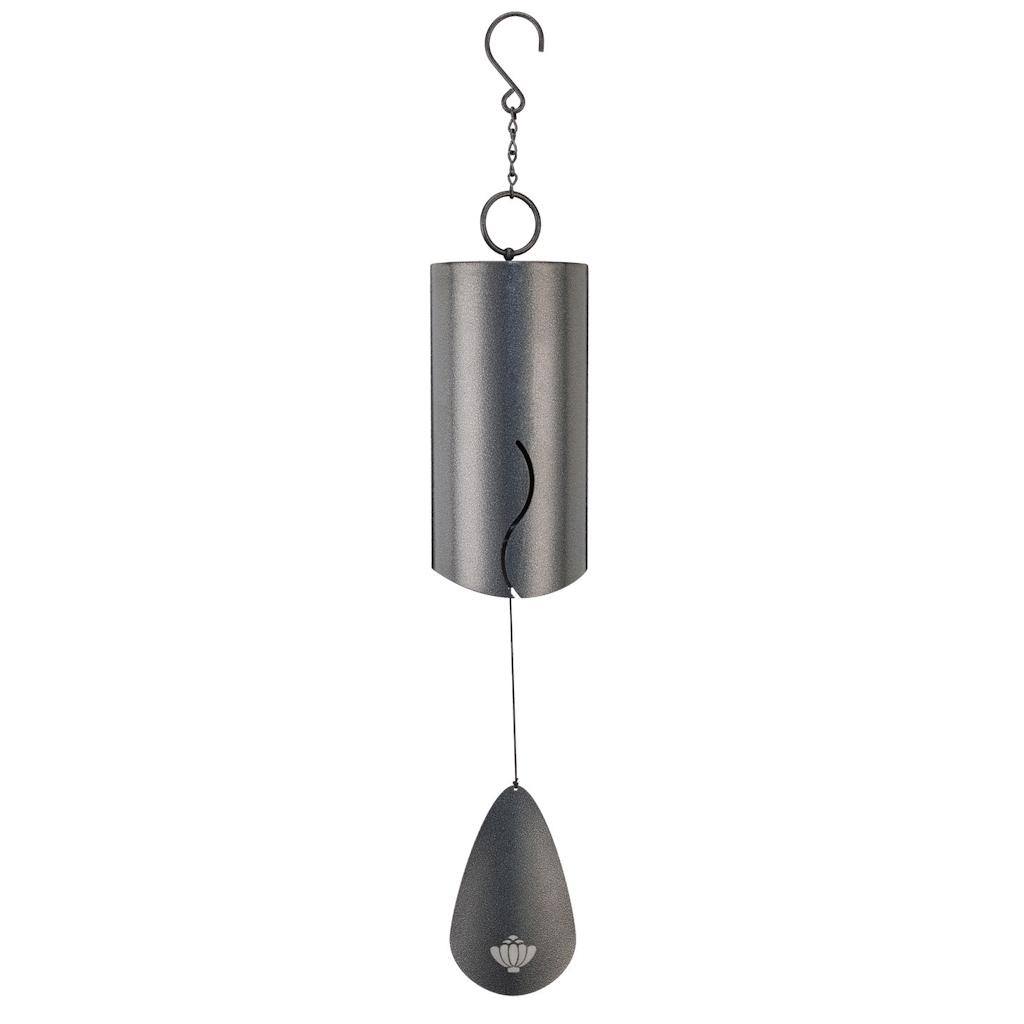 38" Pewter Wind Bell Wind Chime Lawn Ornament 1