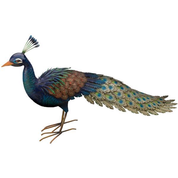 Blue Patina Peacock Roamer 2