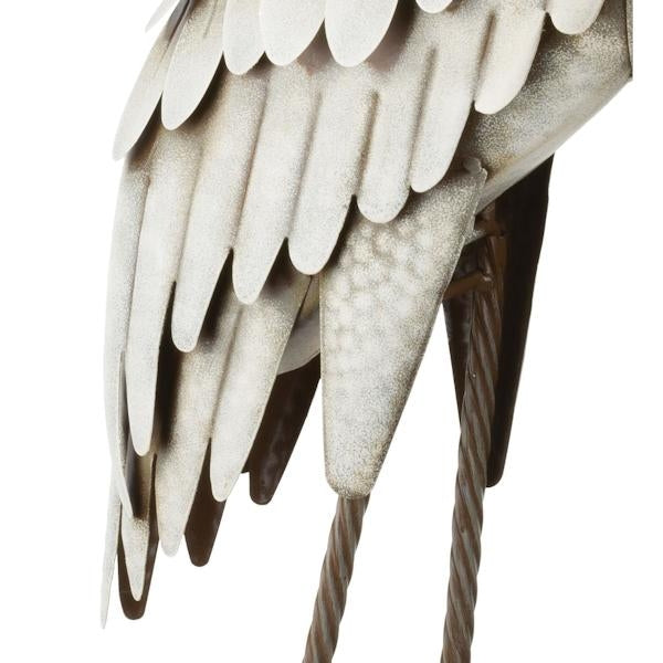 Rustic White Egret Preening 2