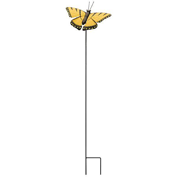 36" Yellow Swallowtail Butterfly Garden Stake 2