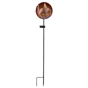 36" Night Sky Bear Solar Stake 3