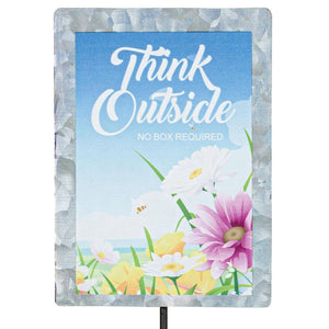 "Think Outside" Funny Sign 1