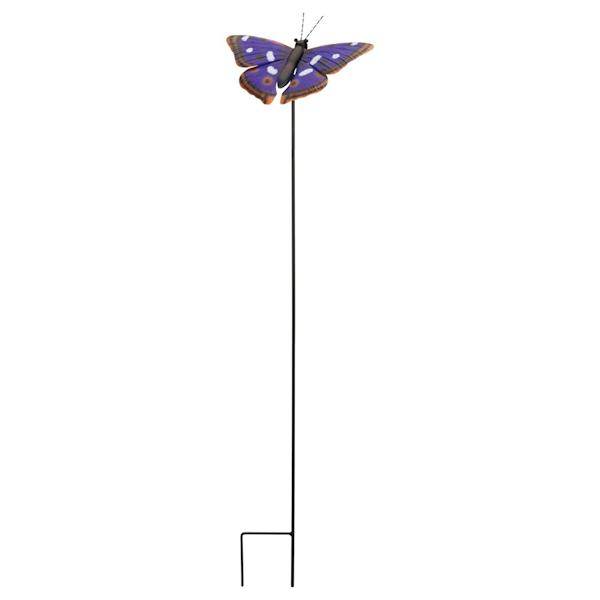 46" Purple Emperor Butterfly Stake 2