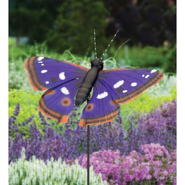 46" Purple Emperor Butterfly Stake 3