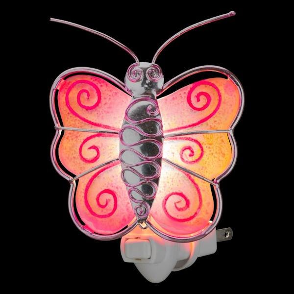 Metal Butterfly Night Light 2
